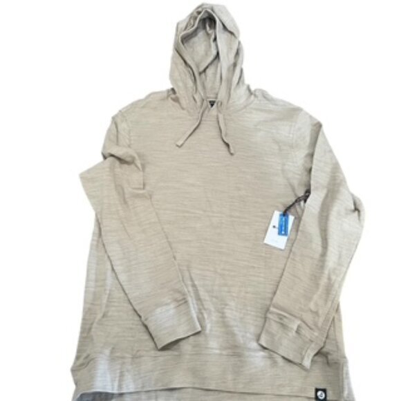 NEW Sperry Top Sider Hoodie Mens Size‎ Large Soft Touch Jersey Tan NWT - Picture 3 of 12